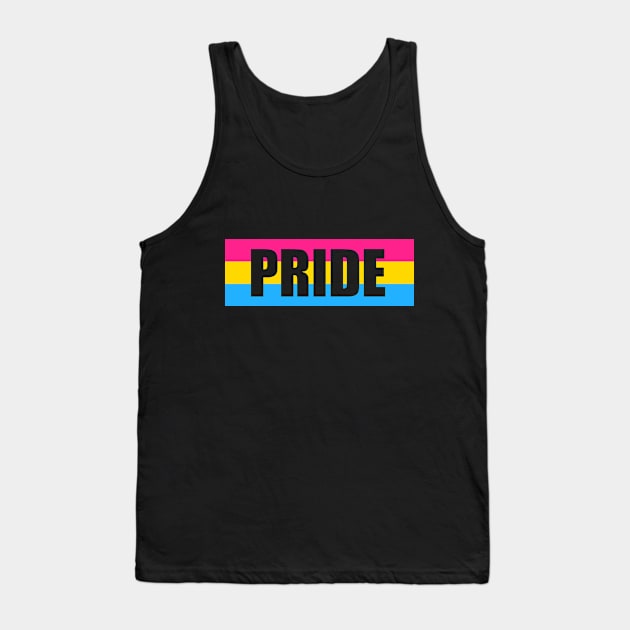 Pansexual Pride Tank Top by HillStoneCreations